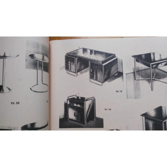 Image 1 of Fabrieksbureau voor eigenaren in staal-chroom - jaren 1930