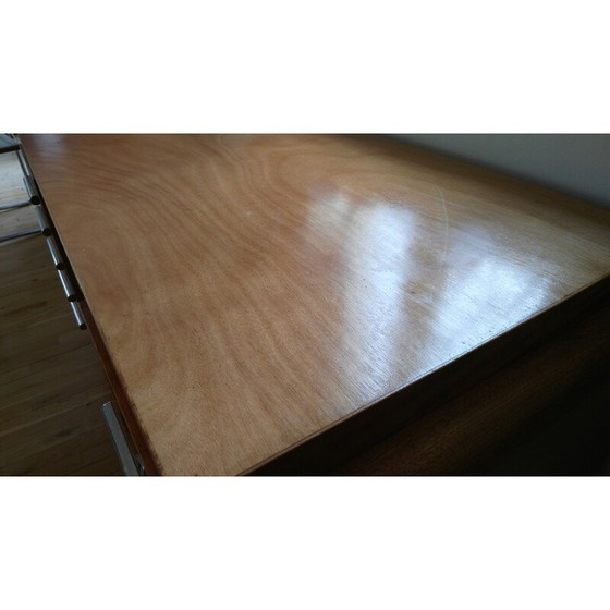 Image 1 of Fabrieksbureau voor eigenaren in staal-chroom - jaren 1930