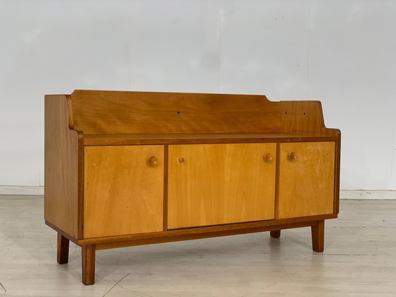 Image 1 of Mid Century lowboard ladenkast vintage