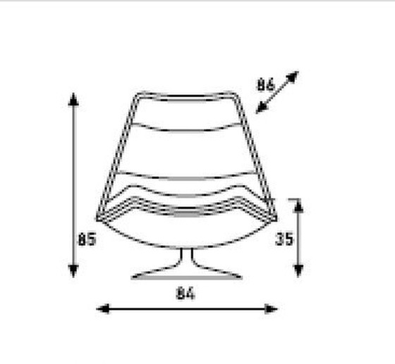 Image 1 of Artifort 584 Draaifauteuil