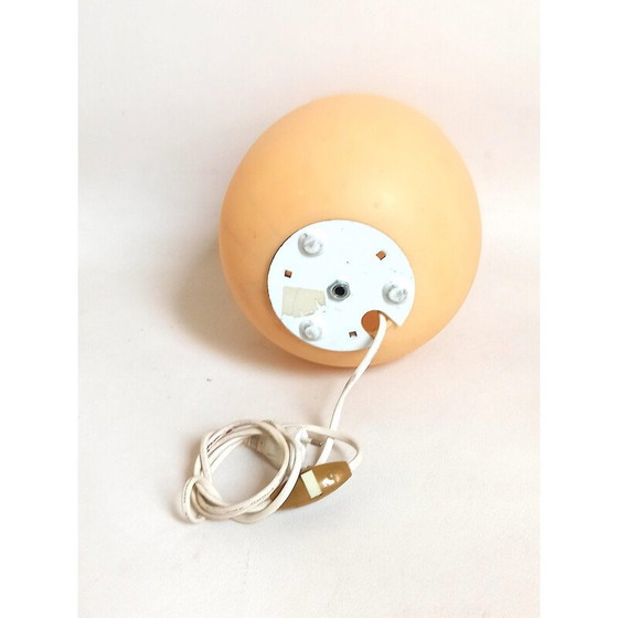 Image 1 of Vintage opaline glazen eierlamp, 1970