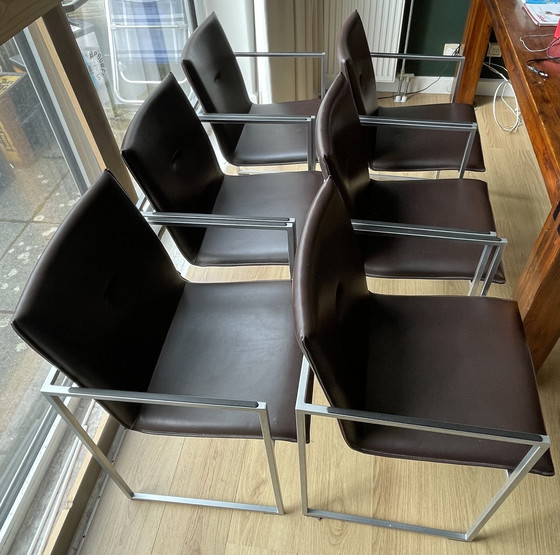 Image 1 of 6x Arco eetkamer stoelen