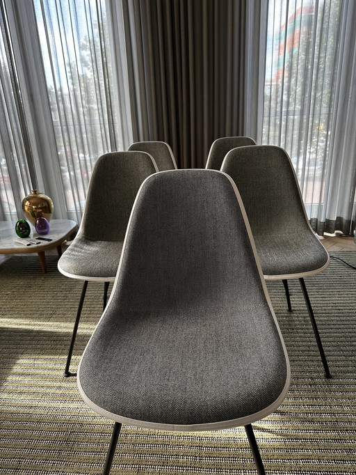 5x Vitra DSX eetkamerstoelen