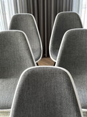 5x Vitra DSX eetkamerstoelen