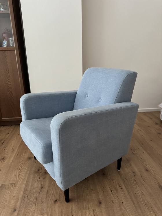 Image 1 of Goossens Fauteuil Blauw