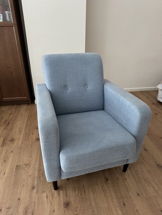 Image 1 of Goossens Fauteuil Blauw