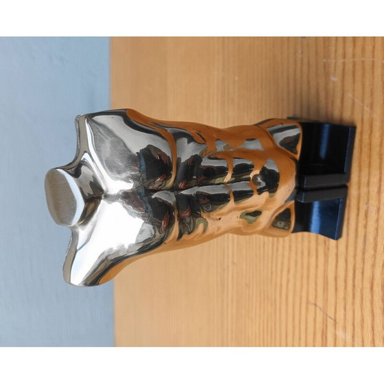 Image 1 of Vintage messing "Epigastric Torso" sculptuur van Miguel Berrocal, 1980