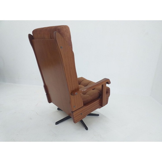 Image 1 of Mid Century Draaifauteuil Noorwegen 1970