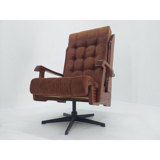 Mid Century Draaifauteuil Noorwegen 1970
