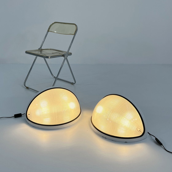 Image 1 of Paar totum lampen van G.N. Gigante, M. Boccato & A. Zambusi voor Zerbetto, 1980S