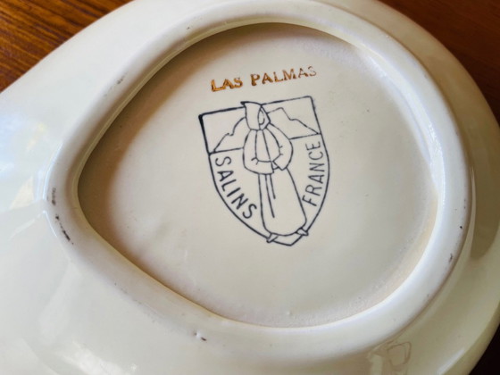 Image 1 of Vintage Franse, keramische voorgerechtschaaltjes van Salins, jaren 1960, set van 3