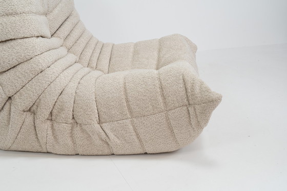 Image 1 of Ligne Roset Togo 1 zits in beige blouclé