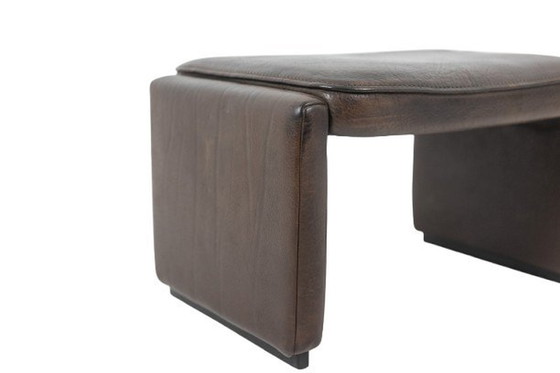 Image 1 of Maison De Sede: Tabouret of Ottoman in leer uit de jaren 1960/70