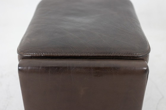 Image 1 of Maison De Sede: Tabouret of Ottoman in leer uit de jaren 1960/70