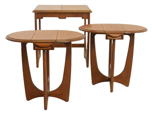 G-Plan folding tables 'Manchester' vintage