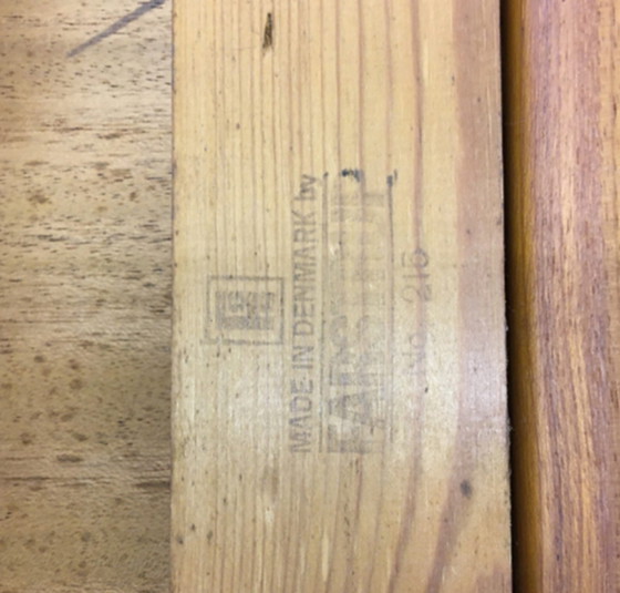 Image 1 of Mid Century Deense design eettafel Farstrup, jaren 1960