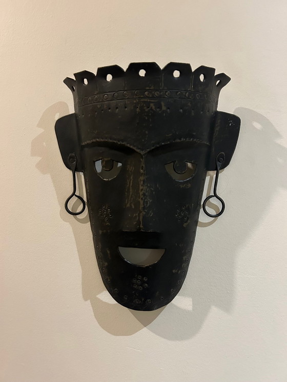 Image 1 of Brutalistisch metalen masker