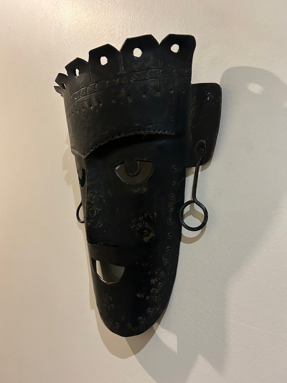 Image 1 of Brutalistisch metalen masker