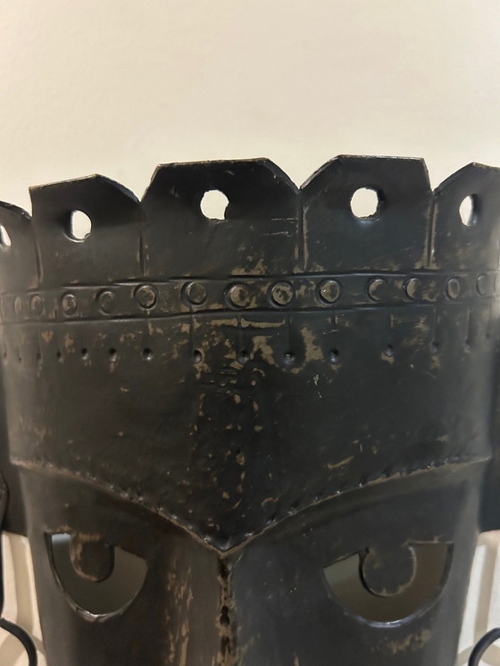 Image 1 of Brutalistisch metalen masker