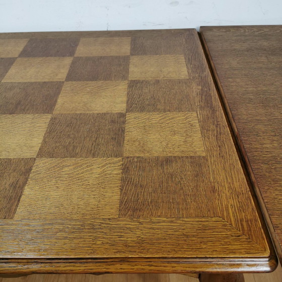 Image 1 of Vintage Queen Ann Eettafel Eetkamertafel Uitschuifbaar