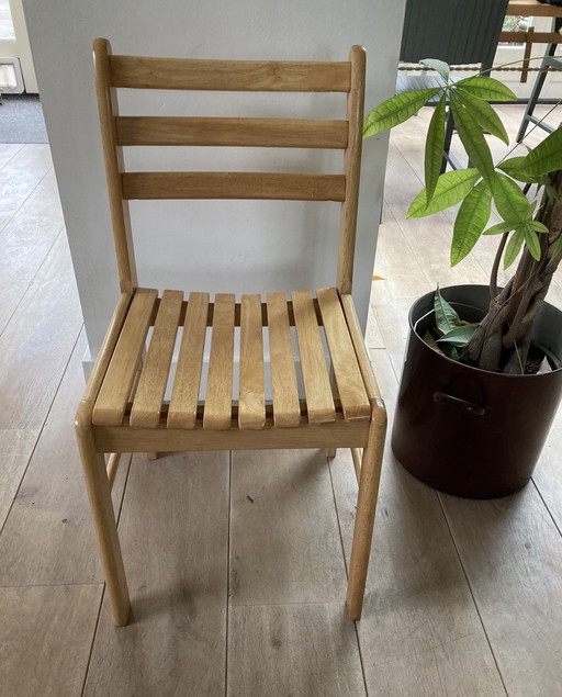 Set Scandinavisch Stoelen Beechwood