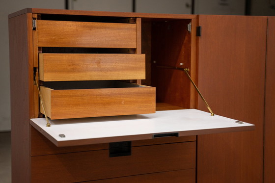 Image 1 of Teak highboard Cees Braakman Voor Pastoe Cu08