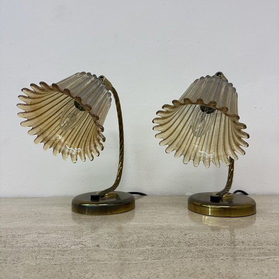 Image 1 of Set van 2 tafellampen Art Deco, 1950S