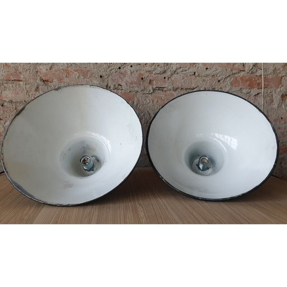 Image 1 of Space Age industriële vintage hanglamp, 1970