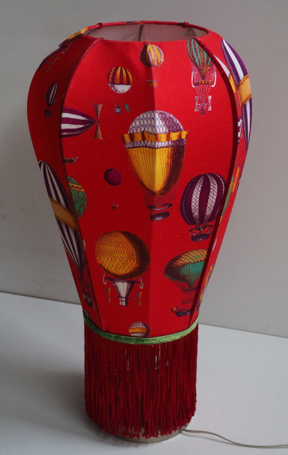 Image 1 of Grote Tafellamp Fornasetti Stof