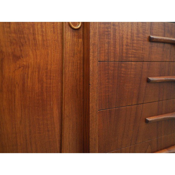 Image 1 of Vintage teakhouten highboard, Denemarken 1960