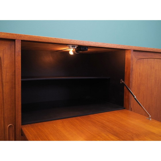 Image 1 of Vintage teakhouten highboard, Denemarken 1960