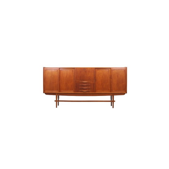 Image 1 of Vintage teakhouten highboard, Denemarken 1960