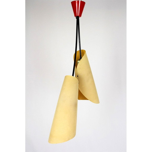 Vintage hanglamp van Josef Hurka voor Napako, 1960