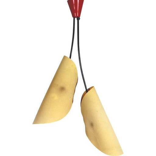 Vintage hanglamp van Josef Hurka voor Napako, 1960
