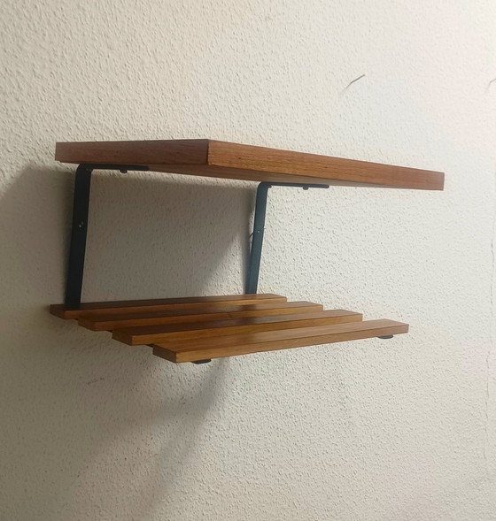 Image 1 of Vijftiger Jaren Muurrekje Met Twee Etages 