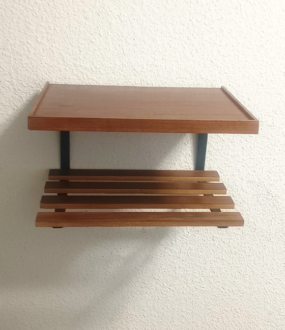 Image 1 of Vijftiger Jaren Muurrekje Met Twee Etages 