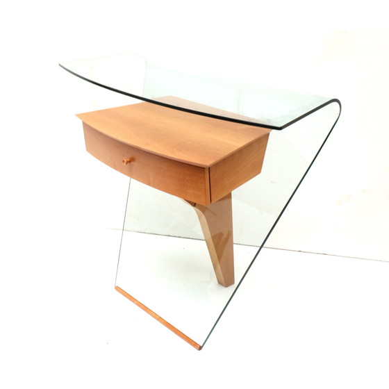 Image 1 of Mooi vormgegeven vintage Italiaans design televisiemeubel uit de jaren ’70