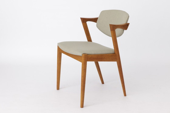 Image 1 of Kai Kristiansen Stoel Model 42 Stoelen - 1960S Voor Schou Andersen Møbelfabrik