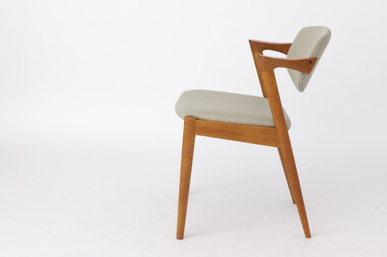 Image 1 of Kai Kristiansen Stoel Model 42 Stoelen - 1960S Voor Schou Andersen Møbelfabrik