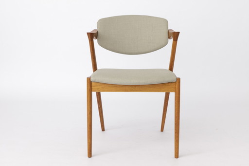 Kai Kristiansen Stoel Model 42 Stoelen - 1960S Voor Schou Andersen Møbelfabrik