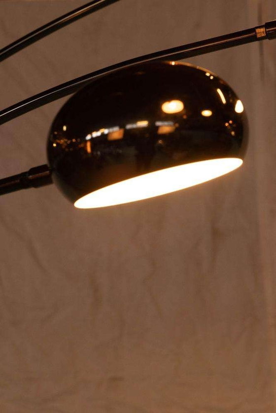 Image 1 of Vintage Minimalistische booglamp 70s, large arch floorlamp