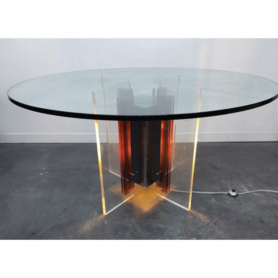 Image 1 of Vintage tafel van Philippe Jean, 1970