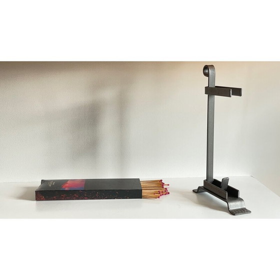 Image 1 of Vintage stalen houders voor lucifers