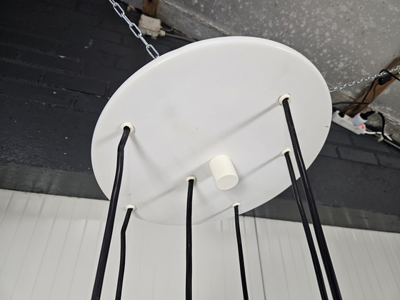 Image 1 of Vintage Doria hanglamp, handgeblazen glas