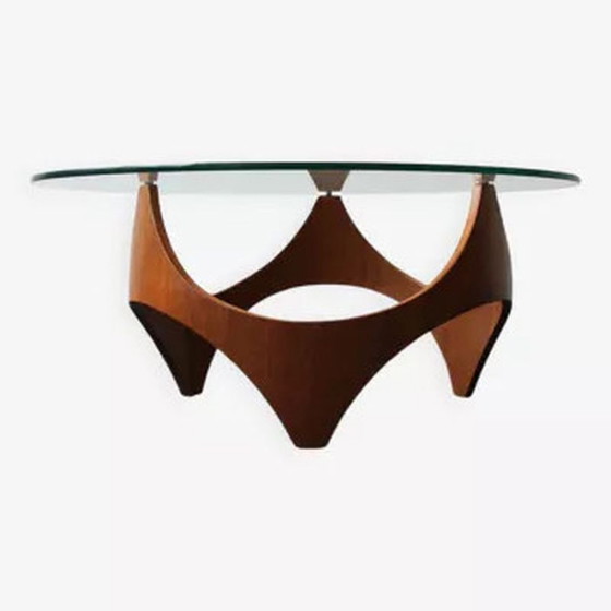 Image 1 of Modernistische salontafel van H.P.Glass, VS, 1960.