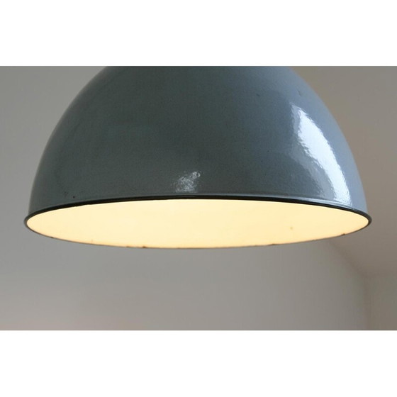 Image 1 of Grote vintage industriële plafondlamp van Elko