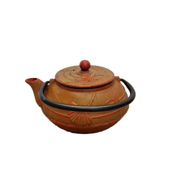 Image 1 of Chinees Gietijzeren Theepot, Jaren 90