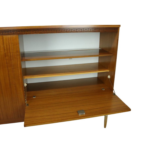 Image 1 of Mid Century Highboard Teak Fineer