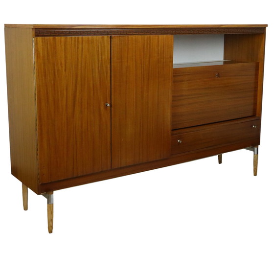 Image 1 of Mid Century Highboard Teak Fineer