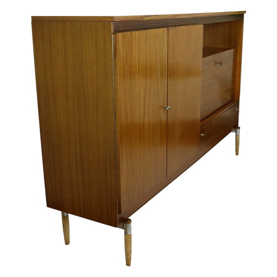 Image 1 of Mid Century Highboard Teak Fineer